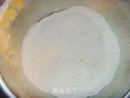 Make Almond soufflé step 1