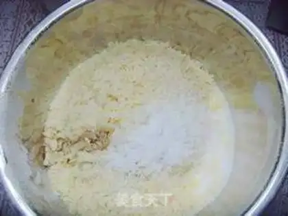 Make Almond soufflé step 2