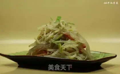 Make The green bean sprouts step 12