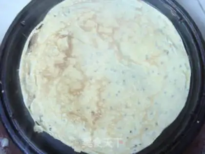 Make Sesame omelet step 8
