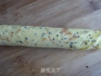 Make Sesame omelet step 9