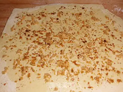 Make Meat pine rolls step 5