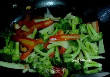 Make Fried broccoli step 4