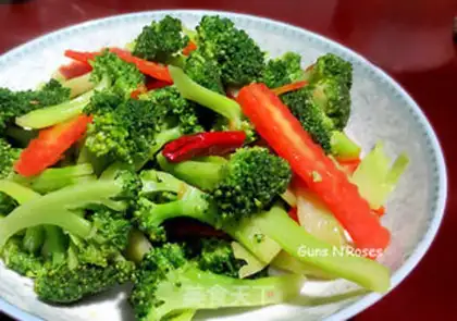 Make Fried broccoli step 5
