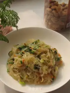 Make Vegetable fried fans step 9