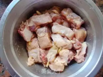 Make Frozen chicken step 1