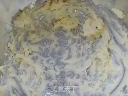 Make Black sesame cookies step 1