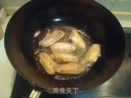 Make Beer chicken wings step 4