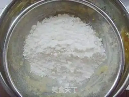 Make Black sesame cookies step 5