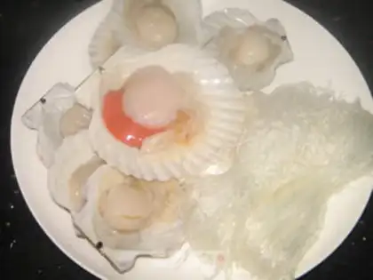 Make Garlic fan floss step 0