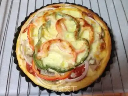 Make Barbecue pizza step 8