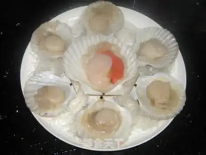 Make Garlic fan floss step 2