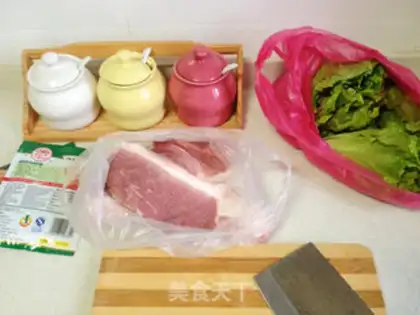 Make Toothpick meat step 0