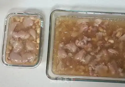 Make Pig hoof soybeans step 7