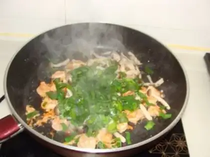 Make Crab mushrooms and shrimp step 7