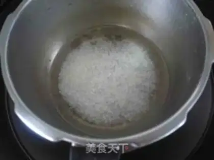 Make Crab congee step 2