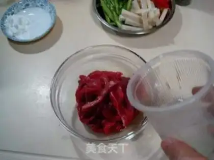 Make Fried beef step 1
