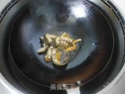Make Crab congee step 6