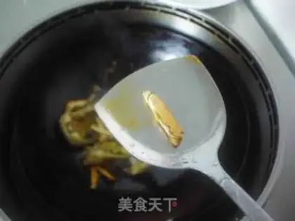 Make Crab congee step 7