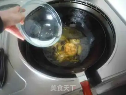 Make Crab congee step 8