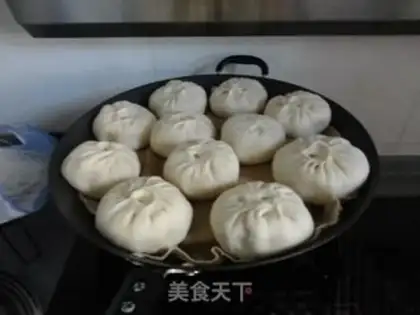 Make Puppet pork buns step 10