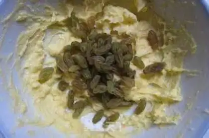 Make raisin cookies step 6