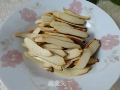 Make Garlic fried tofu step 2