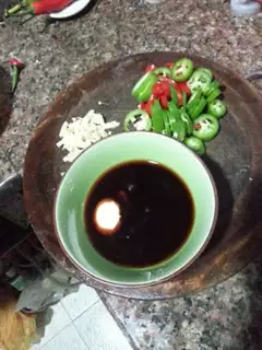 Make Sour spicy back in the pan step 2