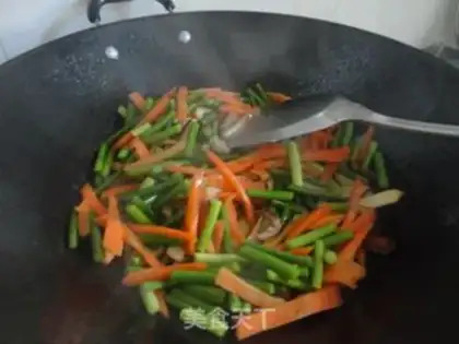 Make Garlic fried tofu step 6