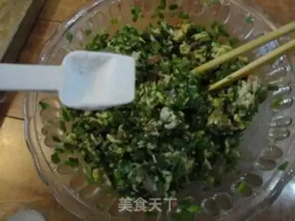 Make Three fresh dumplings step 5