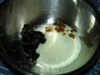 Make Black sesame soup step 1