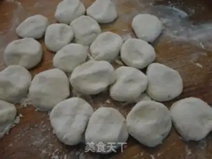 Make Three fresh dumplings step 6