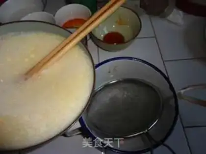 Make Caramel almond pudding step 9