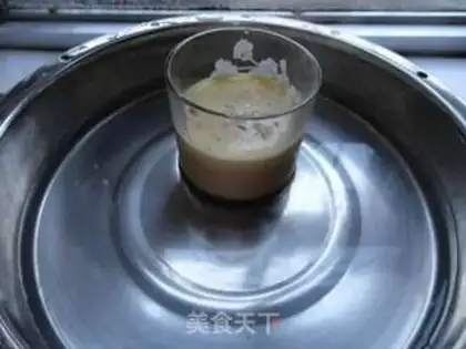 Make Caramel almond pudding step 12
