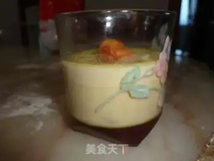 Make Caramel almond pudding step 14