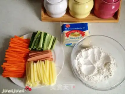 Make Springcake step 0