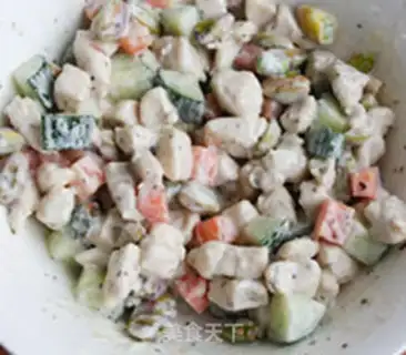 Make Happy chicken salad step 13