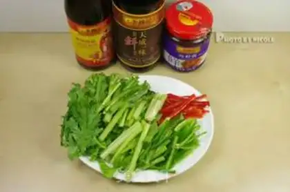 Make Seafood pan step 1