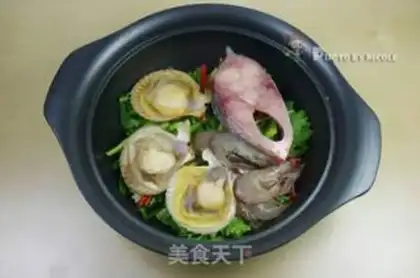 Make Seafood pan step 3