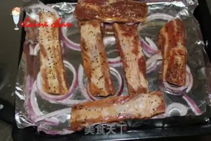 Make French black pepper pork chops step 4