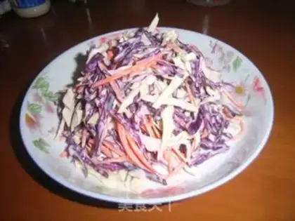 Make Three color salad step 3