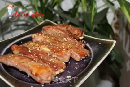 Make French black pepper pork chops step 5