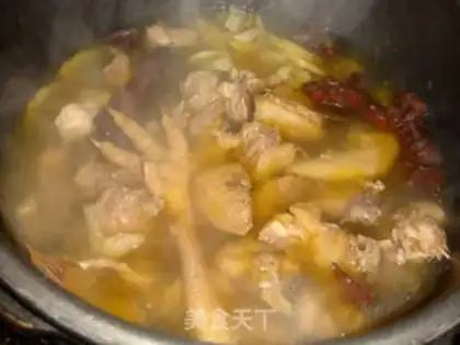 Make Potato chicken step 3