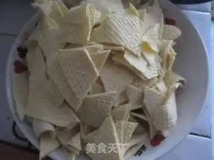 Make Carrot. Dry tofu step 0