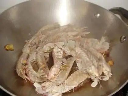 Make Fried shrimp mushrooms step 5
