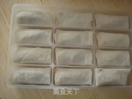 Make Spring rolls step 1