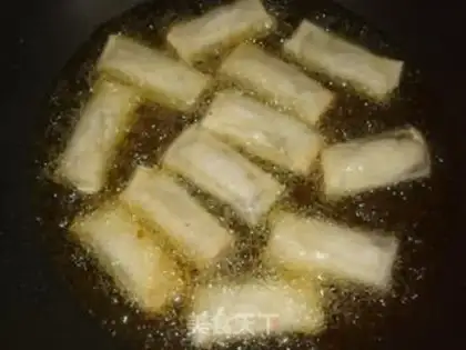 Make Spring rolls step 2