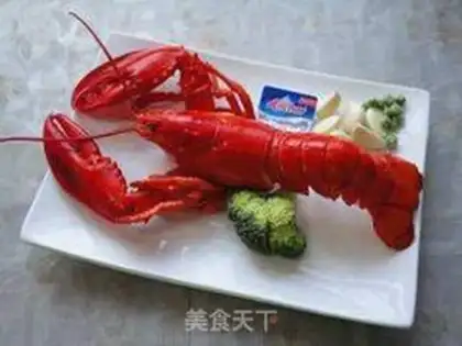 Make Garlic lobster step 1