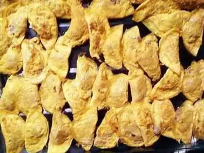 Make Gold dumplings step 3