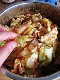 Make Korean slices of cabbage step 9